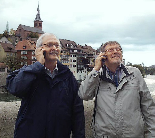 Wo geht&#8217;s lang? Der akustische Stadtfhrer ist beliebt.   | Foto: Verkehrsverein