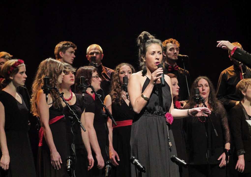 Der Jazzchor Freiburg   | Foto: Martina David-Wenk