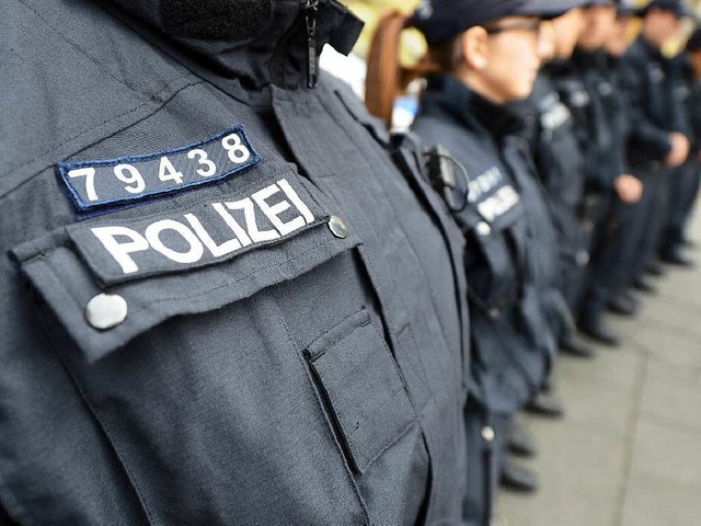 Eine Nummer fr Polizisten.  | Foto: dpa