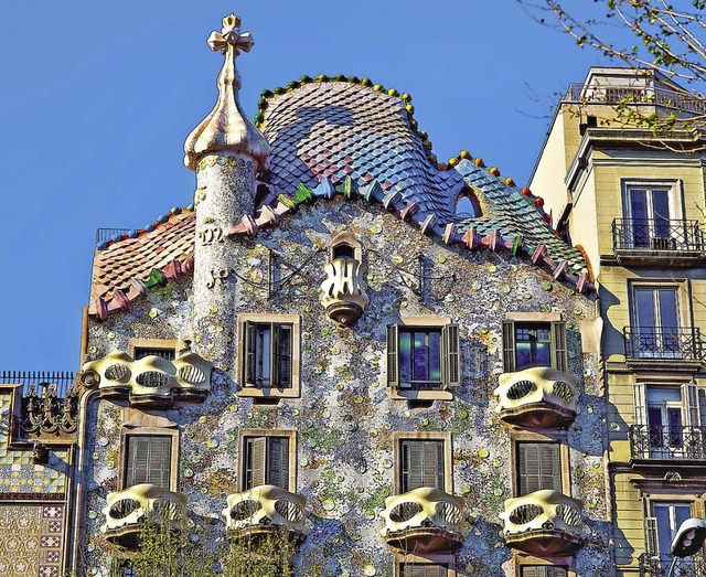 Casa Battl in Barcelona, eines der Bauwerke von Antoni Gaud  | Foto: pr/dertouristik