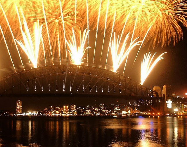 Silvester in Sydney: Wer Down Under de...slandsreisekrankenversicherung haben.   | Foto: dpa