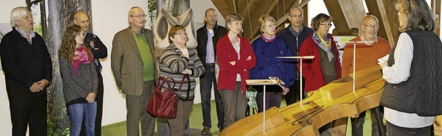 Die belgische Delegation  zeigte sich ...eit, alle Exponate intensiv zu testen.  | Foto: Wilfried Dieckmann