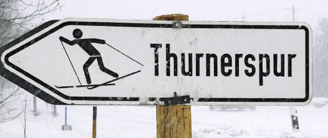Auf zur Thurnerspur: Wer langlaufen wi...sehr bescheiden, so der Frderverein.   | Foto: BZ-Archiv: Bury