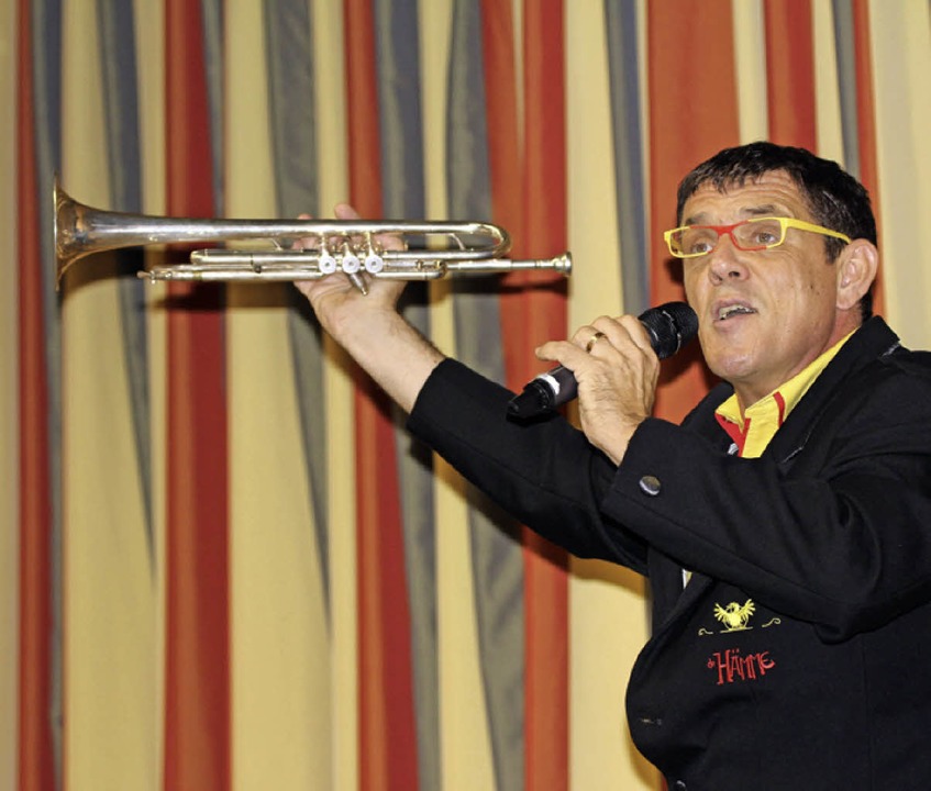 Ganz badisch: Helmut Dold   | Foto: Janzer