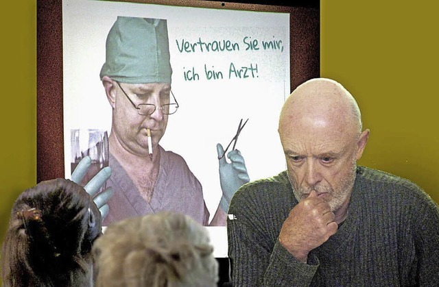 Ein Bild zu  &#8222;Witz und Humor&#8220; im Roten Haus mit Ulrich Voigt   | Foto: Voigt