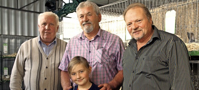 Erste Pltze bei der Vereinsmeistersch...hner) und Hubert Schandelmayer (Hasen)  | Foto: Thilo Bergmann