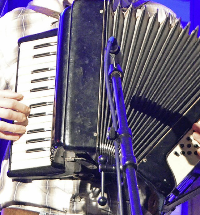 Irisches Akkordeon und Concertina erklingen im Kulturcaf.   | Foto: ZVG