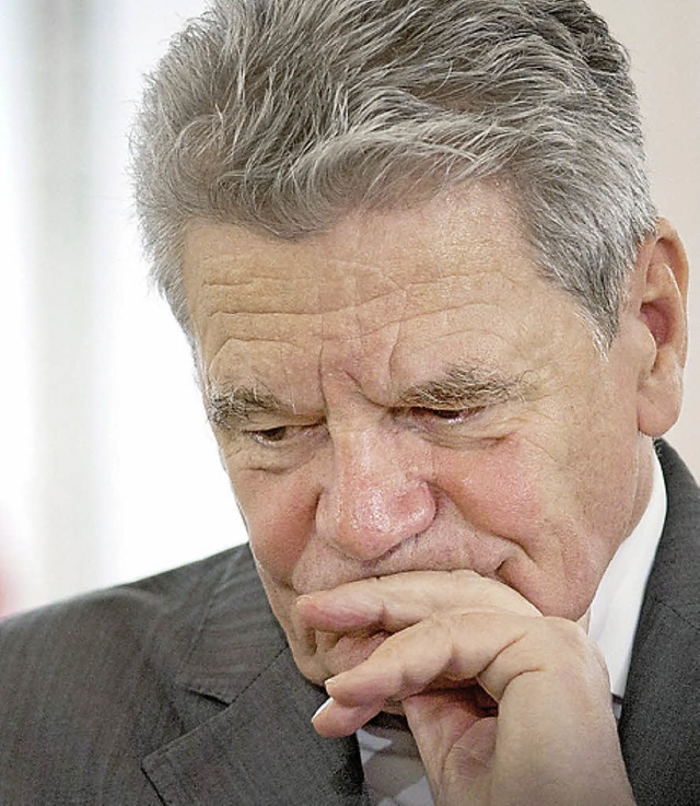 Joachim Gauck  | Foto: dpa