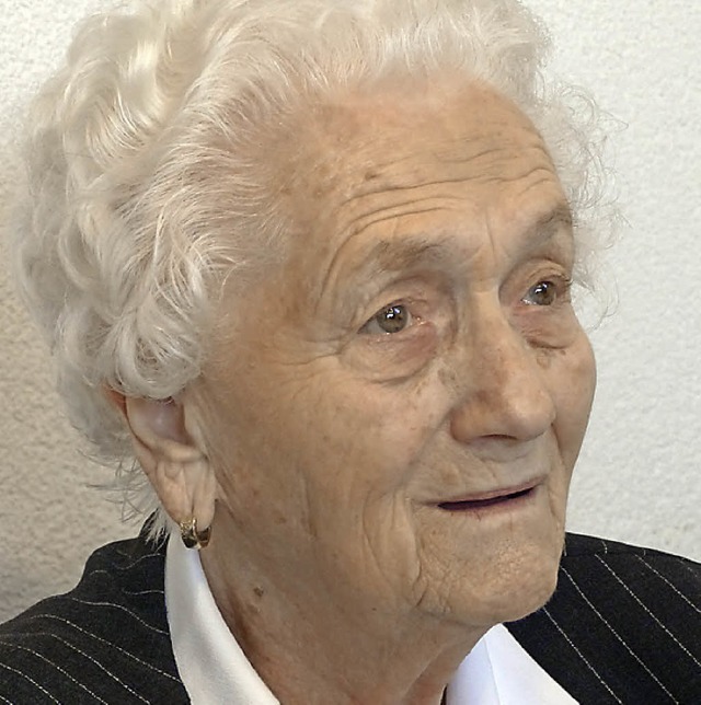 Elisabeth Woita feierte ihren 90. Geburtstag  | Foto: Aribert Rssel