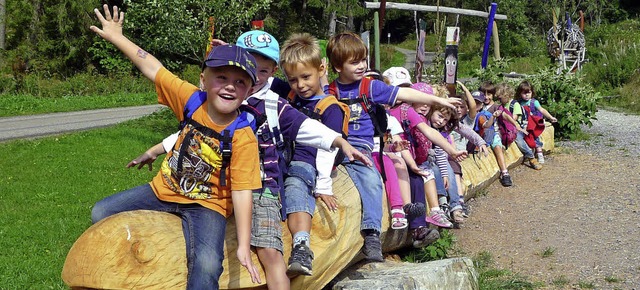 Spa inklusive: Das Felsele ist Ausflugsziel fr viele Kinder und Schulklassen.   | Foto: Archivbild: Eva Korinth