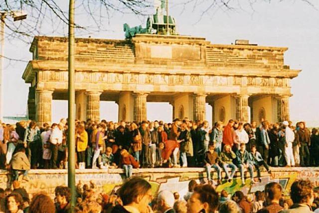 Mauerfall am Brandenburger Tor: Als Student mittendrin