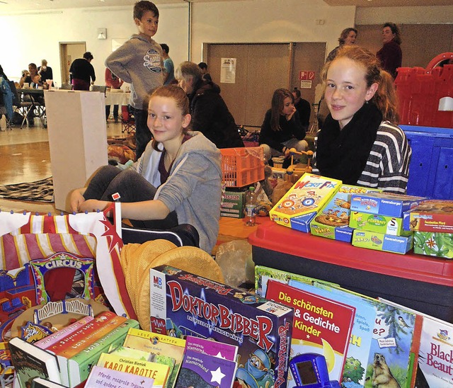 Spielsachen verkaufen und dabei Gutes ...en Zeitung ist beliebt wie eh und je.   | Foto: Michael Gottstein