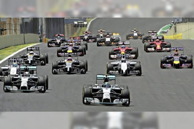 Vorentscheidung in der 29. Runde - Rosberg gewinnt in Brasilien