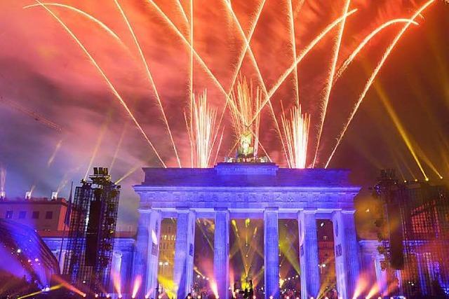 Fotos: Die Feier in Berlin zum 25. Jahrestag des Mauerfalls