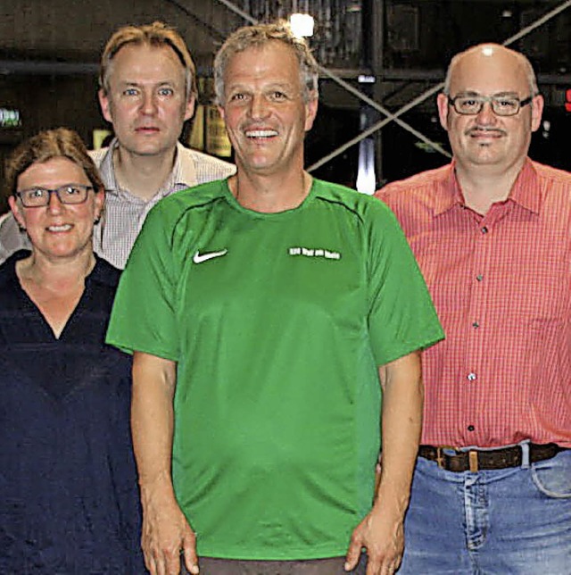 Ingrid Lorenz, Martin Fischer, Vorsitz...s Moser und Thomas Bayer  (von links)   | Foto: PRIVAT