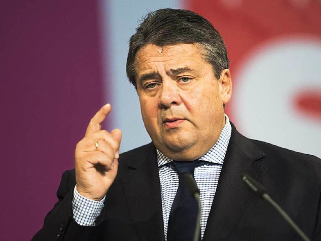 SPD-Parteichef Sigmar Gabriel  | Foto: dpa