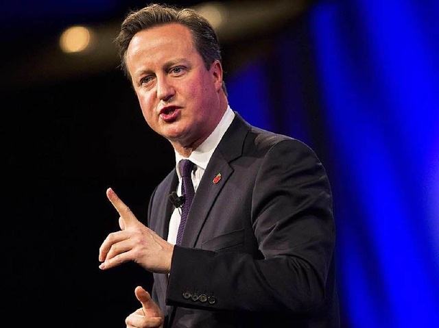 Grobritanniens Premier David Cameron  | Foto: AFP