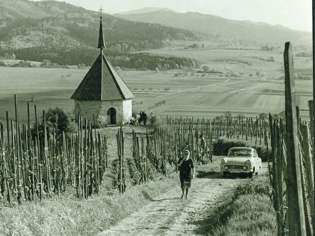 Dieses Bild von der lbergkapelle in E...962, wenige Jahre nach der Einweihung.  | Foto: Kreisarchiv Breisgau-Hochschwarzwald Willy Pragher