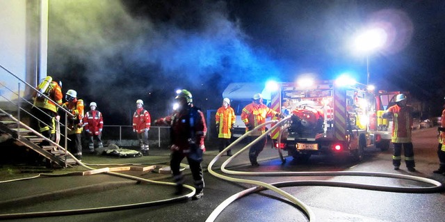 Bestens gemeistert wurde die unangekn...n Nordweil am vergangenen Montagabend.  | Foto: Reiner Merz