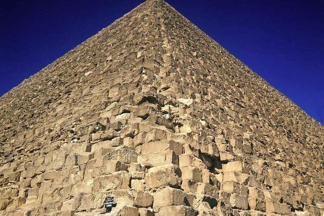 Ruberpistole in der Cheops-Pyramide: Prozess um Entnahme von Gesteinsproben