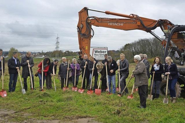 Der Weg ist frei fr 71 neue Huser