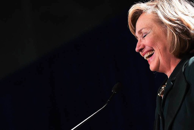 Bislang ohne echte Konkurrenz bei den Demokraten: Hillary Clinton   | Foto: AFP