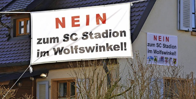 Der Gemeinderat ist frs SC-Stadion au...8211; und die Mehrheit der Freiburger?  | Foto: rita Eggstein