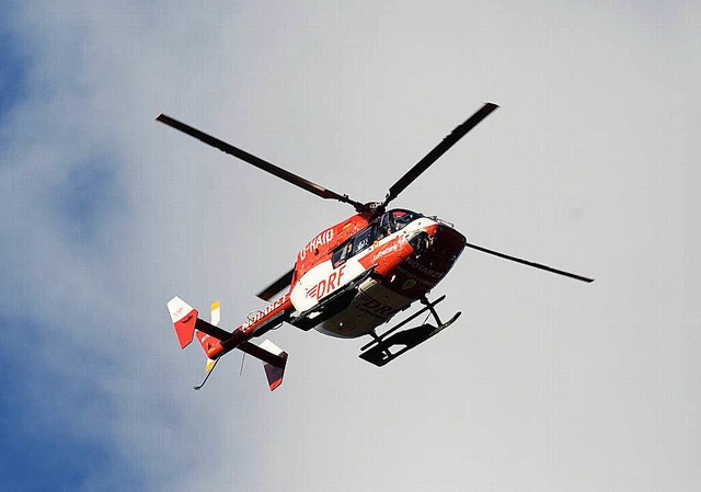 Oft kommt selbst der Rettungshubschrauber zu spt.  | Foto: Patrick Seeger