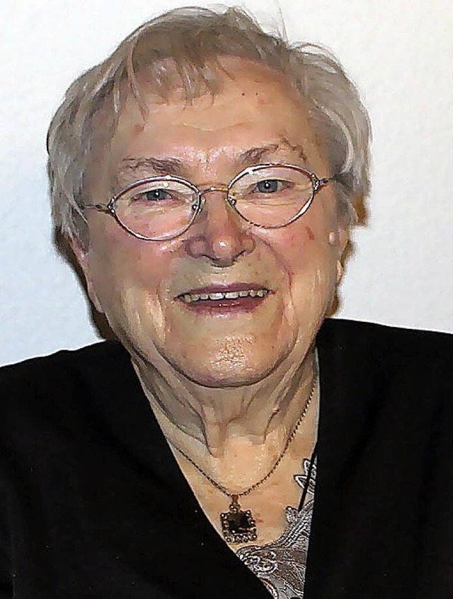Klementine Maria Engist feierte in Achkarren ihren  90. Geburtstag.   | Foto: trogus