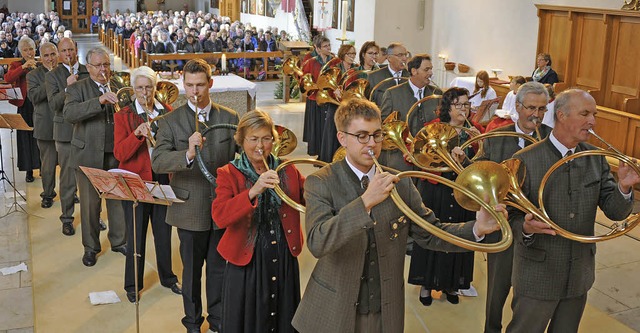 Blser berraschten die Kirchenbesuche...tern zum Publikum gerichtet vortrugen.  | Foto: privat