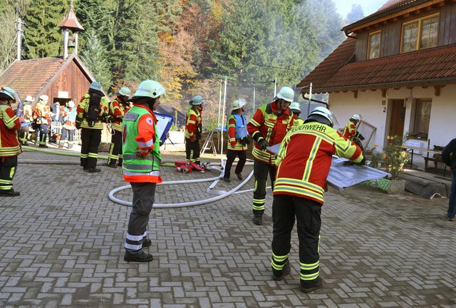 Der Hinterbauernhof in Eschbach war Ei... und Deutschem Roten Kreuz in Stegen.   | Foto: DRK