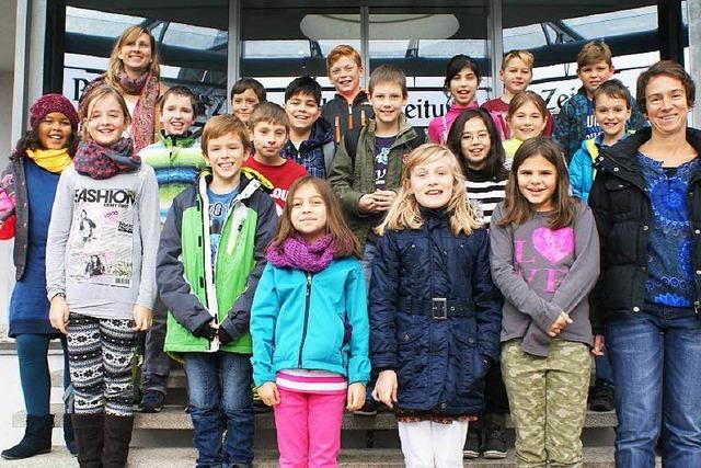 Zisch-Klassen zu Besuch bei der BZ, Herbst 2014 Teil 2