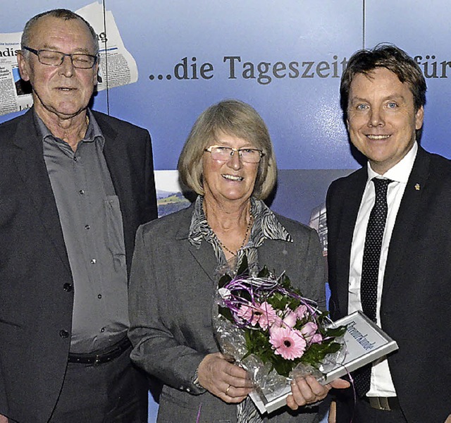 Zuverlssig fr die Leser der Badische...iebsleiter Thomas Zehnle (von links).   | Foto: Holger Knferl