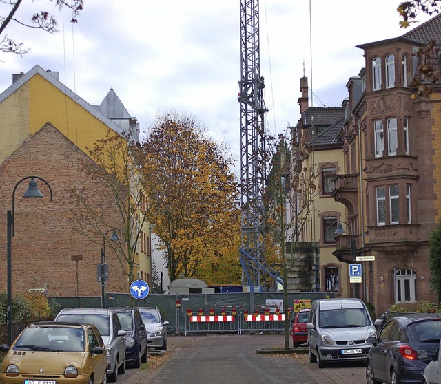 Dauerbaustelle und Dauersperrung in der Friedrichstrae.  | Foto: Helmut Seller