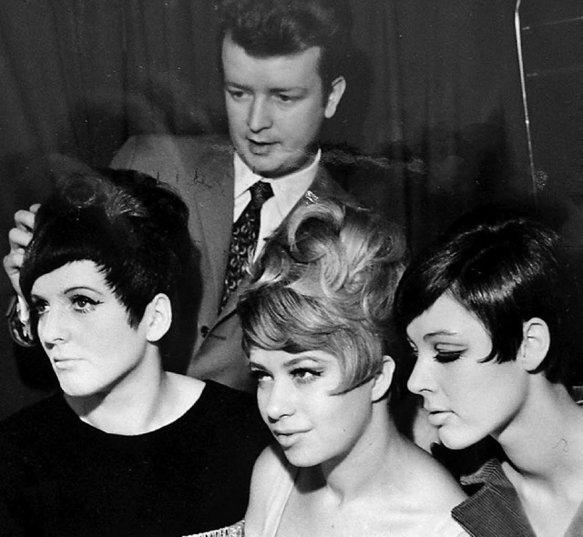 Als Weltmeister bei den Damen gefragt:...Amann mit Modellen  in den 70er Jahren  | Foto: Archiv Hansjrg Bader