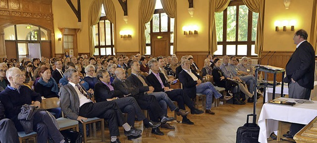 Rund 250 rzte, Psychologen, Therapeut...en gestern am Suchtforum im ZfP teil.   | Foto: Gerhard Walser