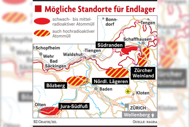 Schweiz ist bei der Endlagersuche zwei Schritte voraus