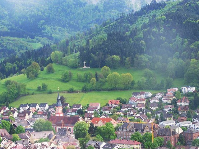 Die Wiese oberhalb der bisherigen Sied...St.-Margarethen-Strae wird Baugebiet.  | Foto: Sylvia Timm