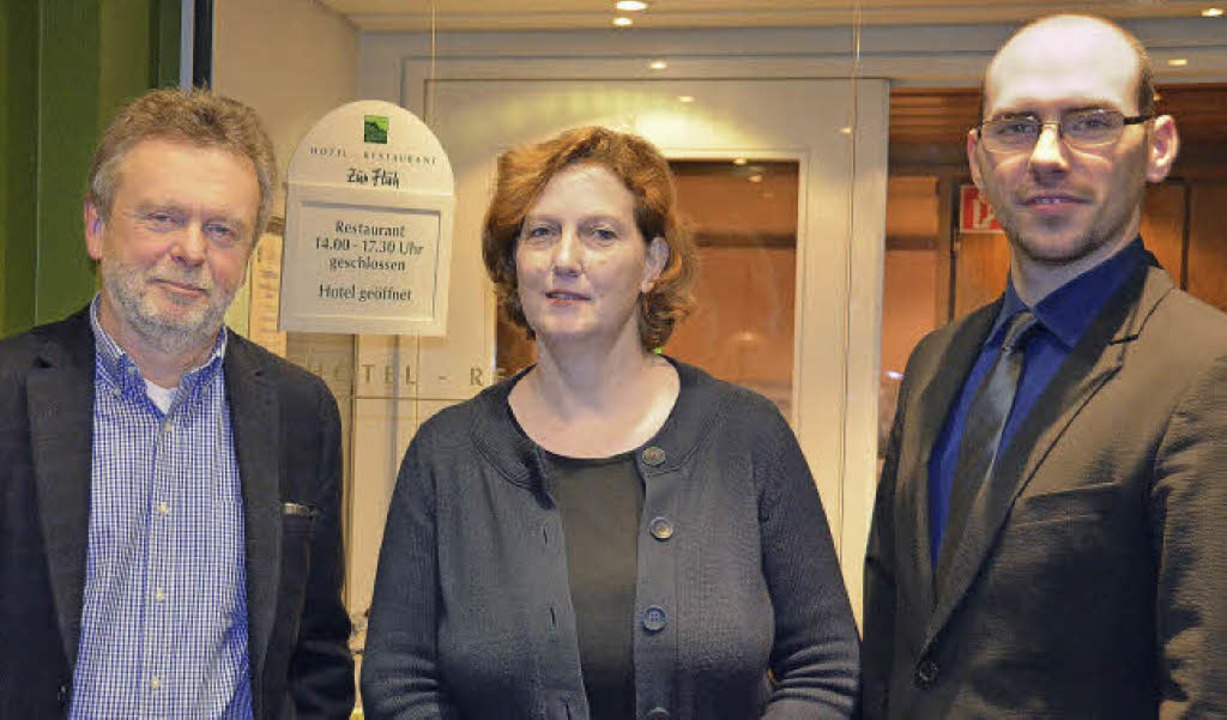 Der Vorstand des neuen Vereins Refugee...e Zweite Vorsitzende Kathrin Schwarz.   | Foto: Axel Kremp