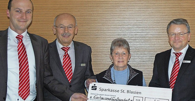 Stefan Warm, Herbert Schupp (Vorstands...den Frderverein krebskranker Kinder.   | Foto: Christiane Sahli