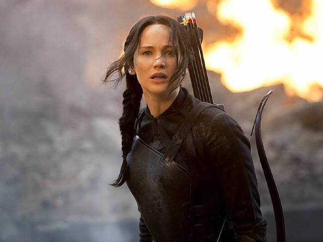 Die reflektierte Kmpferin: Katniss (Jennifer Lawrence)  | Foto: Studiokanal