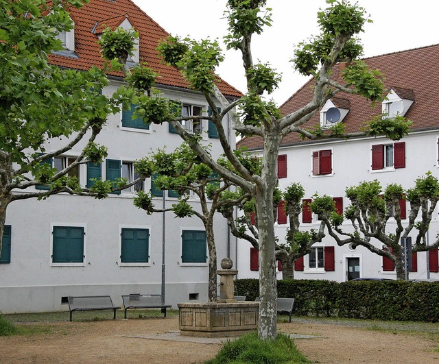 Die Gartenstadt wirkt idyllisch, doch ...ich offenbar einiger Unmut angestaut.   | Foto: Lauber