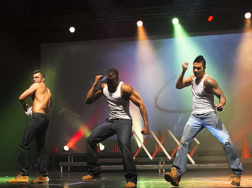 Die Chippendales rocken Freiburg.