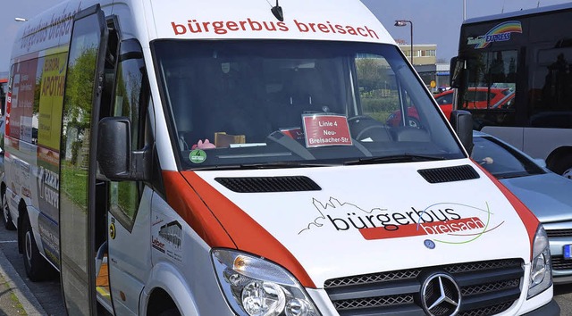 So sieht der  Gemeindebus in Breisach aus.   | Foto: Simon Krause