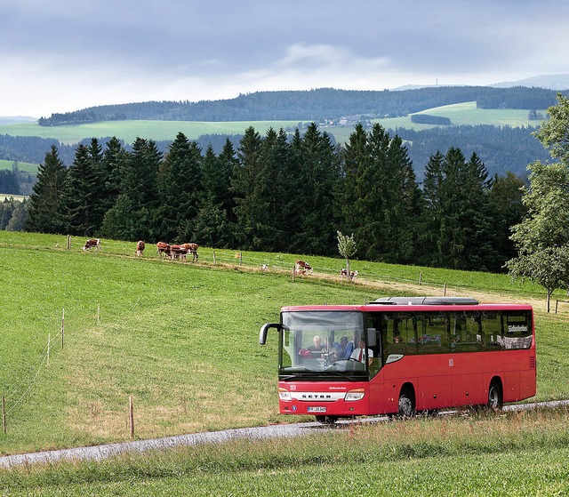 Regiobusse sollen Landbewohner zu den Zgen bringen.   | Foto: BZ
