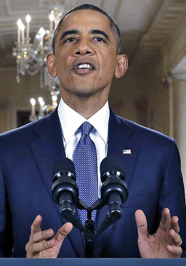 Sorgt mit einem Dekret zur Einwanderun...skussionen: US-Prsident Barack Obama   | Foto: dpa
