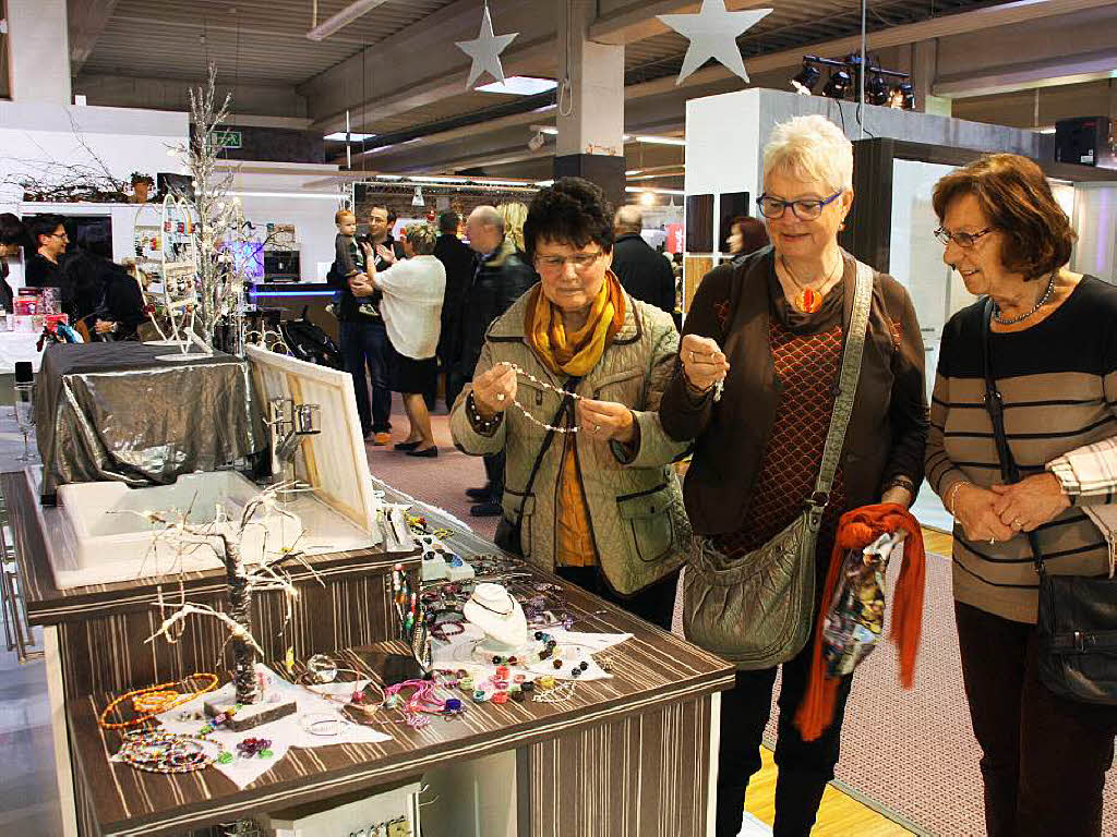 Ein breites Angebot erwartete die Besucher beim 17. Bahlinger Wintermarkt.