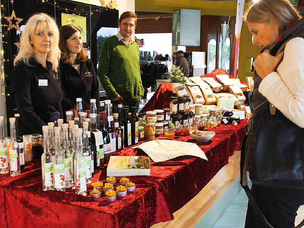 Ein breites Angebot erwartete die Besucher beim 17. Bahlinger Wintermarkt.