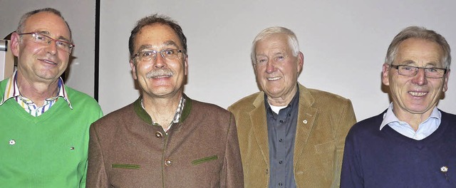 : Roland Renner (von links) wurde fr ...dem WSV die TreueBild: Monika Hofmeier  | Foto: Monika Hofmeier