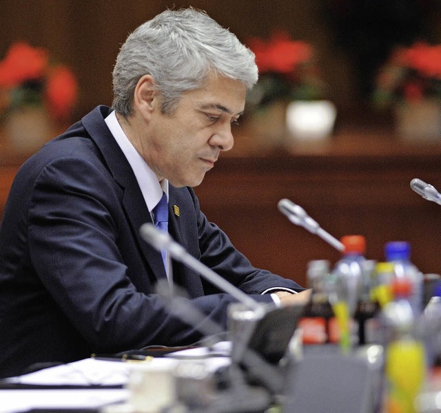 Im Fokus der portugiesischen Korruptionsermittler: Ex-Premier Jos Scrates  | Foto: AFP
